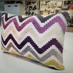 Romo Marlow Mulberry Lumbar Pillow Cover